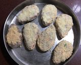 A picture of step 7 of Mix Veg Cutlet.
