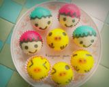 รูปขั้นตอนการทำที่ 4 ของ เค้กนึ่ง (หน้าการ์ตูน)