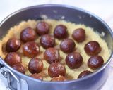 A picture of step 2 of Peek a Boo “Baked Gulab Jamun cheese cake”:.