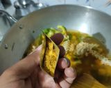 A picture of step 9 of Rain and Maggi bowl.