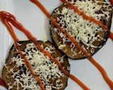 A picture of step 3 of Cheese baingan bhaja.