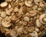 A picture of step 1 of Beefy Mushroom Steak Bites over Rice.