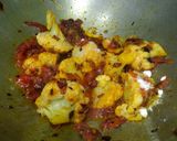 A picture of step 6 of Gobhi Curry.