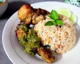 Foto langkah ke 6 dari resep Ayam Bakar Sambal Ijo.