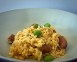 Foto del paso 10 de la receta: Risotto de chistorra y edamame