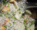 A picture of step 4 of INSTANT PULAV /PULAV PARDA /PULAV- E- CURTAINS. 👩‍🍳🥘💐.