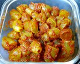इंसटेंट अंगूर अचार (Instant angoor achar recipe in hindi) रेसिपी चरण 4 फोटो