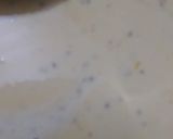 A picture of step 1 of Besan ka cheela.