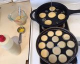 A picture of step 5 of California Farm Mini Pancakes.