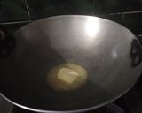 A picture of step 1 of Almond Spinach Soup.