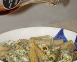Foto del passaggio 7 della ricetta Rigatoni Integrali al Limonecon Alici/Acciughe Fresche