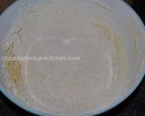 A picture of step 2 of Almond Biscuit   بیسکویت بادامی.