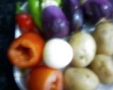 A picture of step 3 of Steamed vegetables.