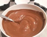 Une image de l'étape 1 de Chocolat marshmallow cups.