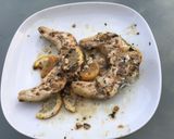 Une image de l'étape 8 de Darnes de congre marinées (marinade maison et citron).