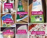 Foto langkah ke 1 dari resep Es matcha mutiara.
