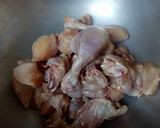 A picture of step 1 of Chicken Karahi.