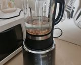 Hình bước làm 4 của món Sữa gạo hạt sen