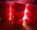 Foto langkah ke 3 dari resep Puding Merah Putih Cocopandan.