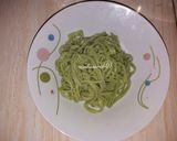 Foto langkah ke 9 dari resep Mie Hijau Eggless Homemade (Mie Bayam).