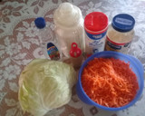Foto del paso 1 de la receta: Ensalada de repollo y zanahoria 🥬🥕