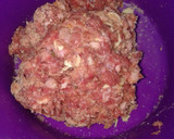 Foto del paso 1 de la receta: Albóndigas relleno con huevo 😋