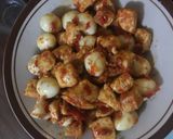 Foto langkah ke 5 dari resep Tahu Telor Puyuh Balado.