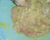 A picture of step 2 of Dragon chicken.