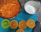 Foto del paso 1 de la receta: Mermelada de calabaza y naranja