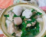 Hình bước làm 4 của món Canh đuôi heo nấu khoai sọ