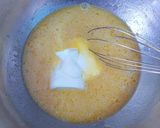Foto del paso 6 de la receta Tarta de calabaza cremosa con cerezas escarchadas y Pumpkin pie