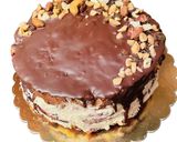 Zabpelyhes-túrókrémes szülinapi torta recept fázis 4 fotója
