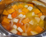 Foto del paso 3 de la receta: Puré de calabacín, calabaza y zanahorias