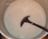 Foto langkah ke 2 dari resep Puding ubi lapis coklat.