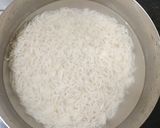 A picture of step 1 of Chilli Garlic Rice (ground) Balls.