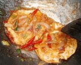 Foto langkah ke 10 dari resep Telur Ceplok Saos Kecap.