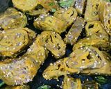 A picture of step 9 of Palak patra.