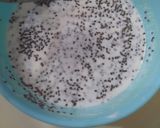 A picture of step 1 of Pears curd with chia seeds.