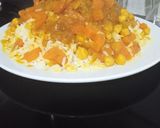 صورة لخطوة 3 من وصفة الرز إكسبريس بالدجاج والجزر
