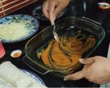 A picture of step 8 of Cheesy Mexican Chicken Fajita Wraps.