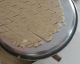 A picture of step 3 of Namak pare.