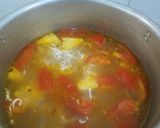 Hình bước làm 4 của món Canh cá mờn thơm cà