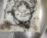 A picture of step 1 of Chocolate sandwich.