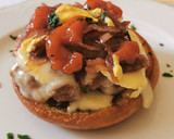 Foto del paso 6 de la receta: Hamburguesa de ternera con Camembert y Cebolla caramelizada