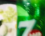 A picture of step 1 of Cucumber Mint mojito.
