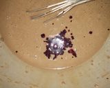 A picture of step 4 of Red velvet recipe 1.