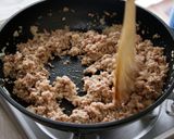 A picture of step 3 of Chili con Carne Recipe🌶️😋.