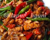 Foto langkah ke 5 dari resep Tempe Orek Kacang Panjang.