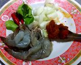 รูปขั้นตอนการทำที่ 1 ของ พะแนงกุ้งราดหน้าข้าว
