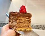 Foto del paso 21 de la receta: Tarta de queso con chocolate y ganache “sin gluten“